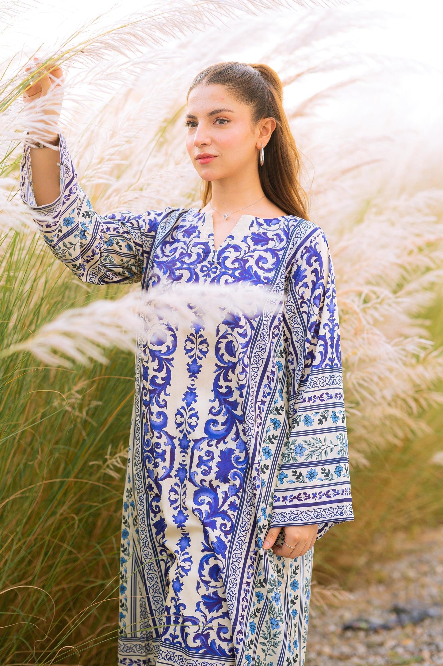 Yumna Printed 2pc detail