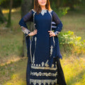Tabeer Chiffon Emb 3PC