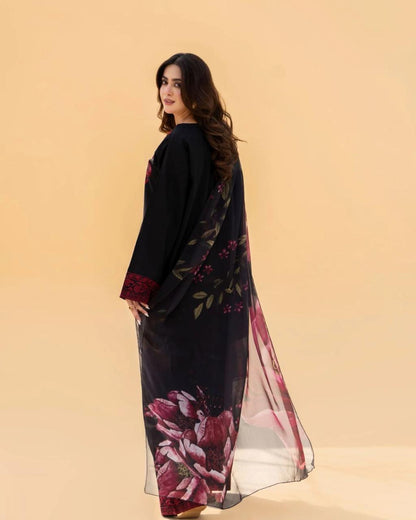 Zaroon Emb 3pc detail
