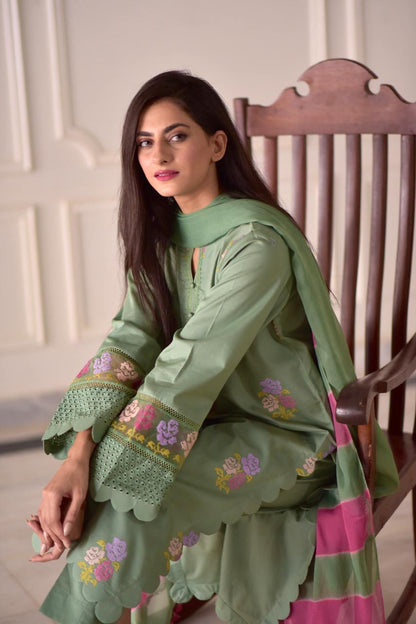 Blossom Emb 3pc