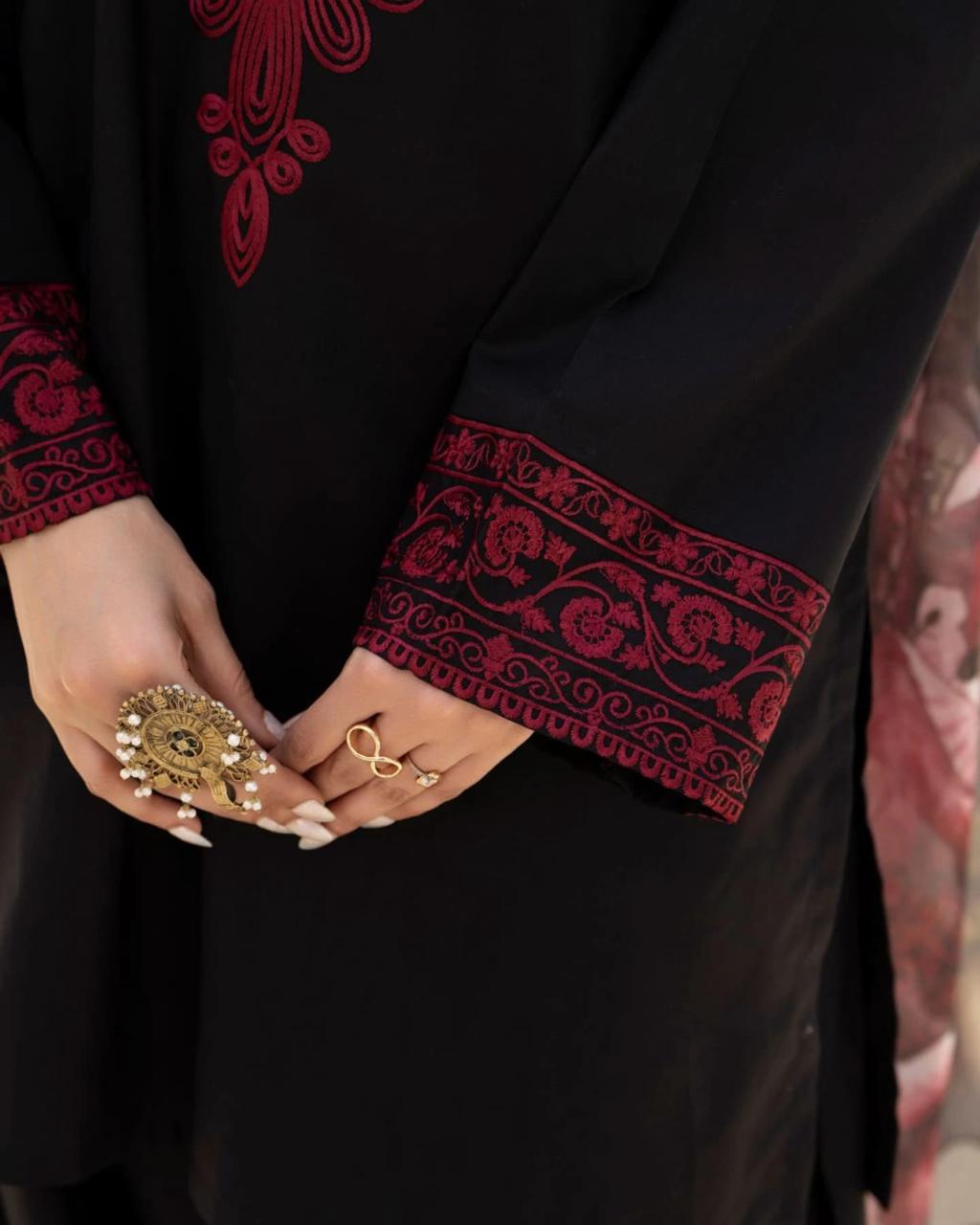 Zaroon Emb 3pc
