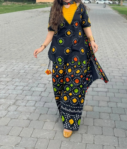 Sundaas Printed 3pc