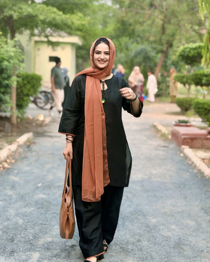 Nazakat Black 3pc