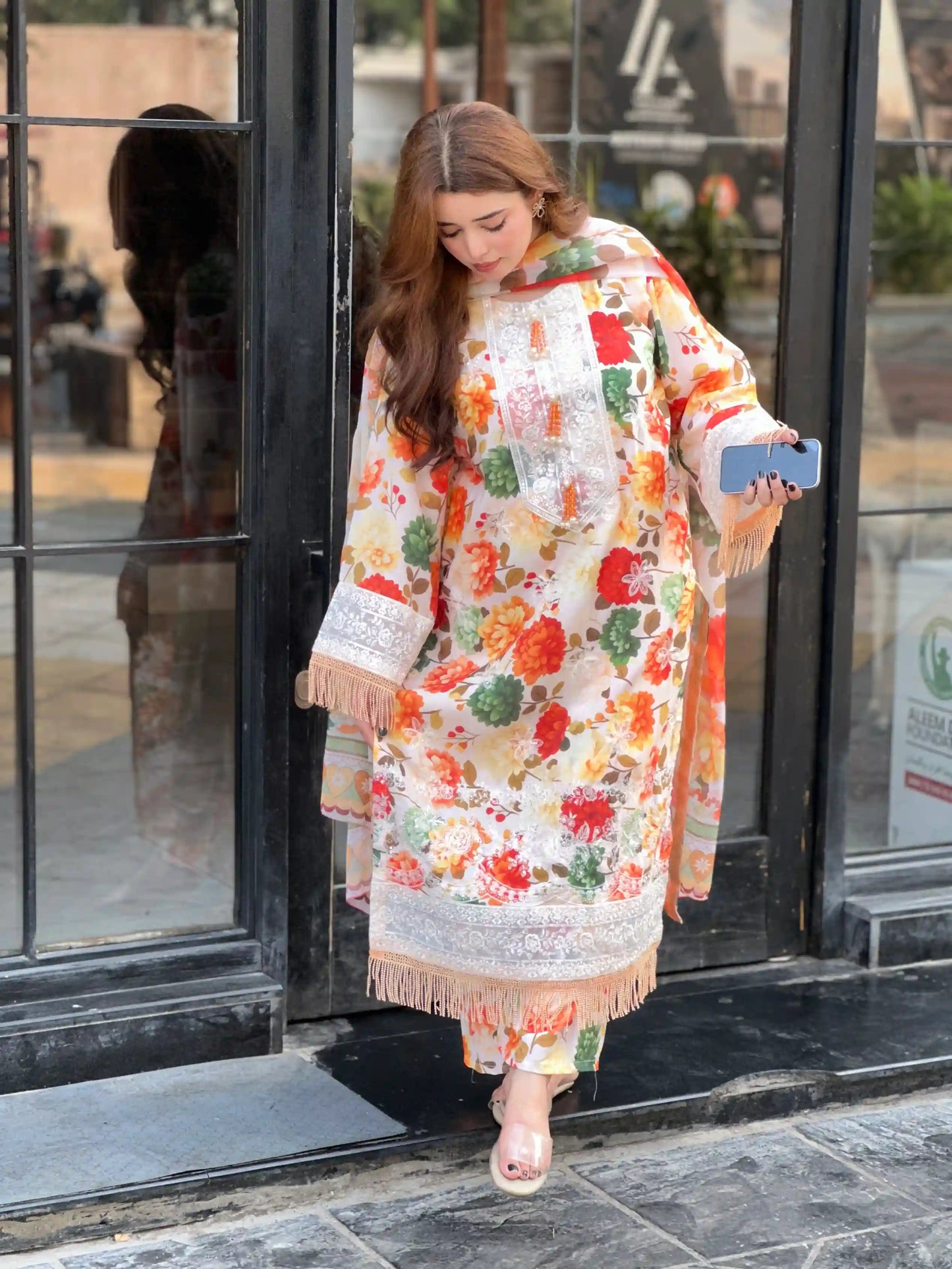Flower Printed 3pc