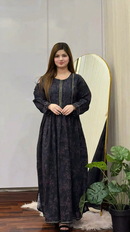 Velora Black Maxi 2pc