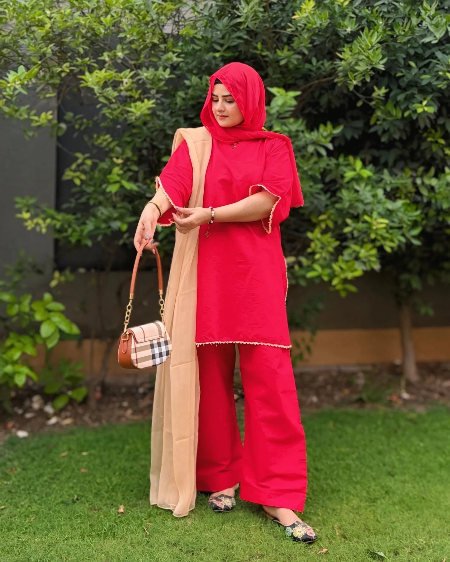 Maliha Red 3pc