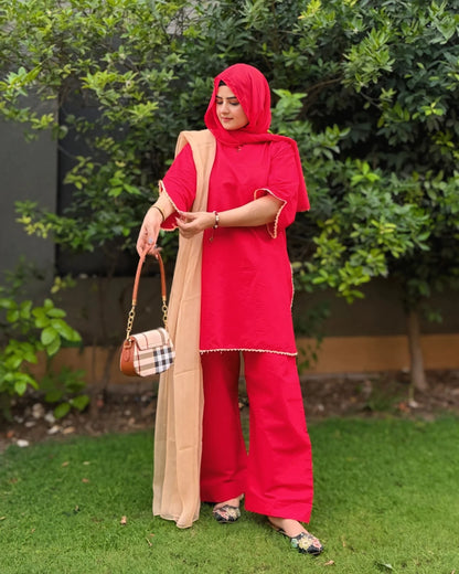 Maliha Red 3pc
