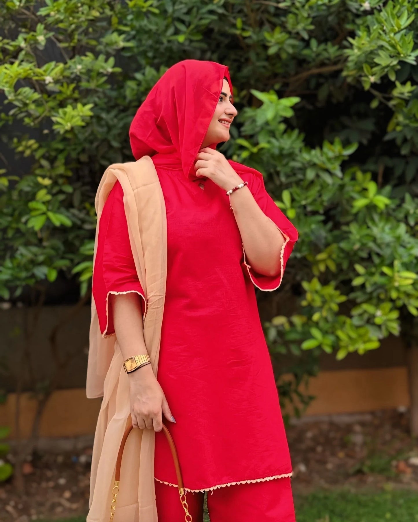 Maliha Red 3pc