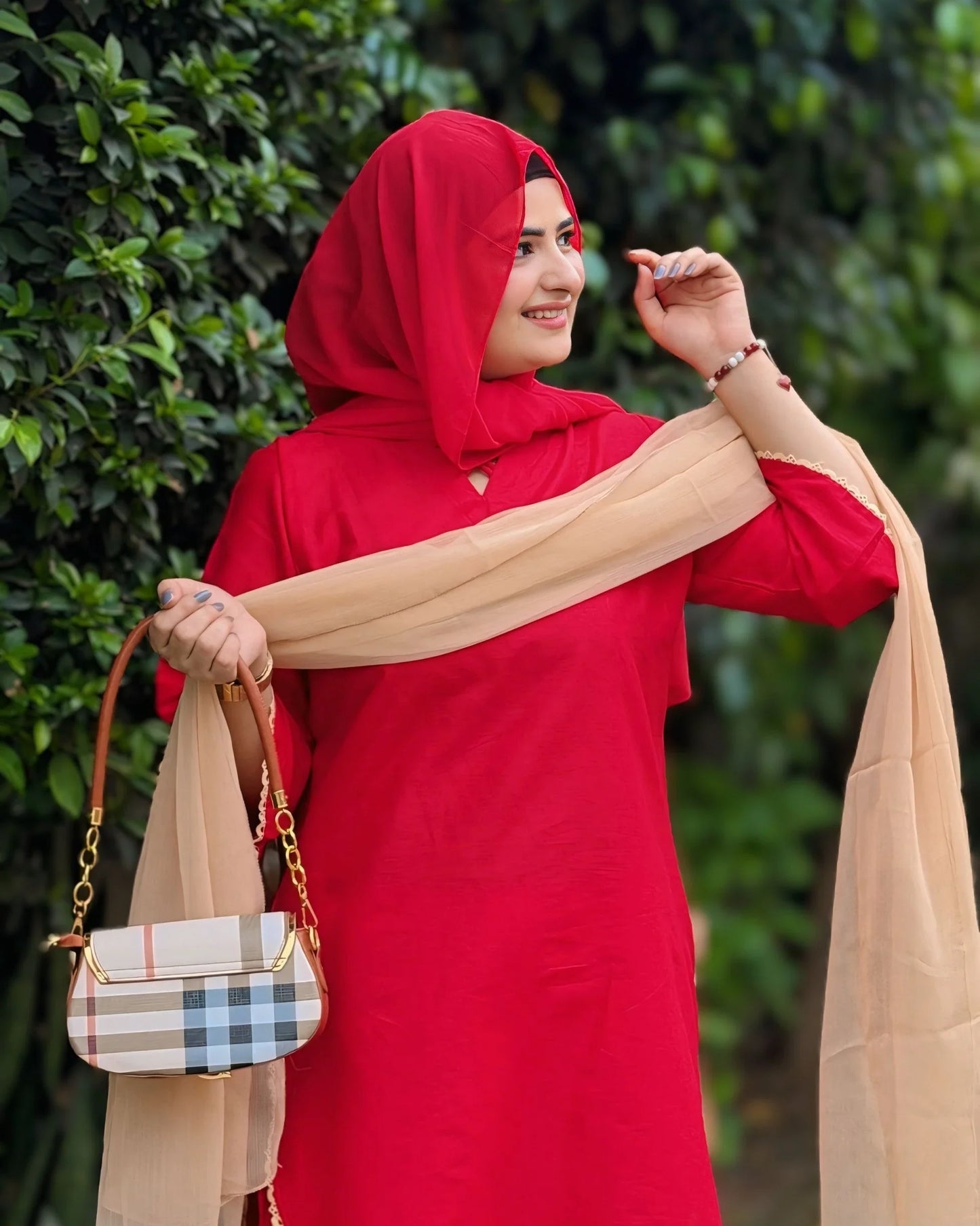 Maliha Red 3pc