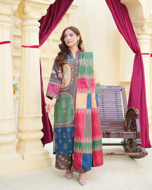 Erum Digital Print 3pc front