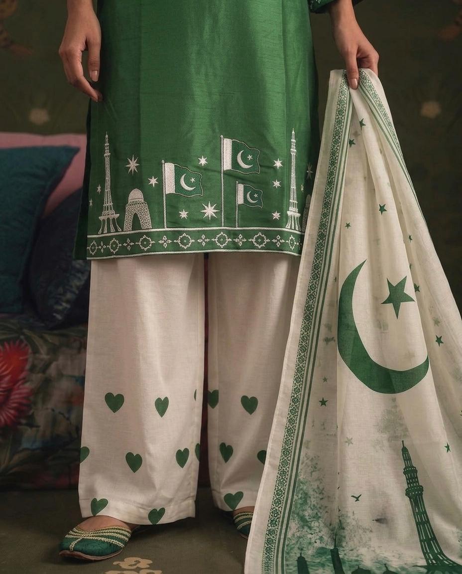 Azadi 3pc Dress