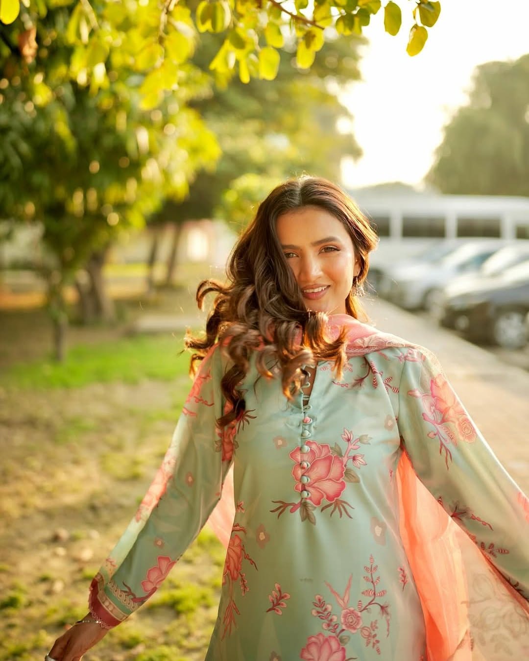 Afsana Digital Print 3pc front