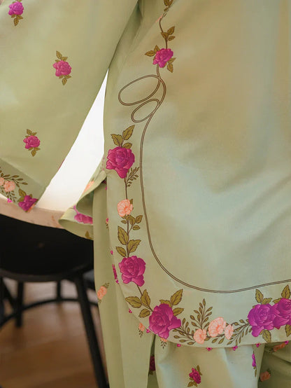 Celadon Printed 3pc