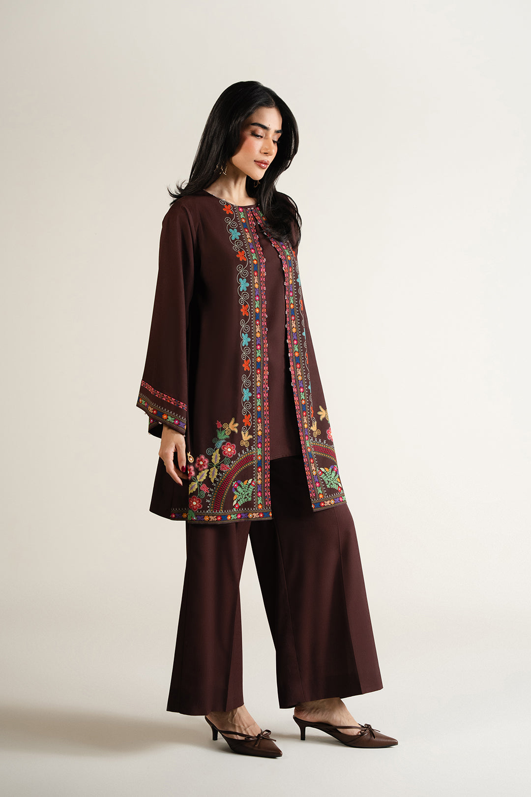 Mahril Jacket Printed 3pc detail