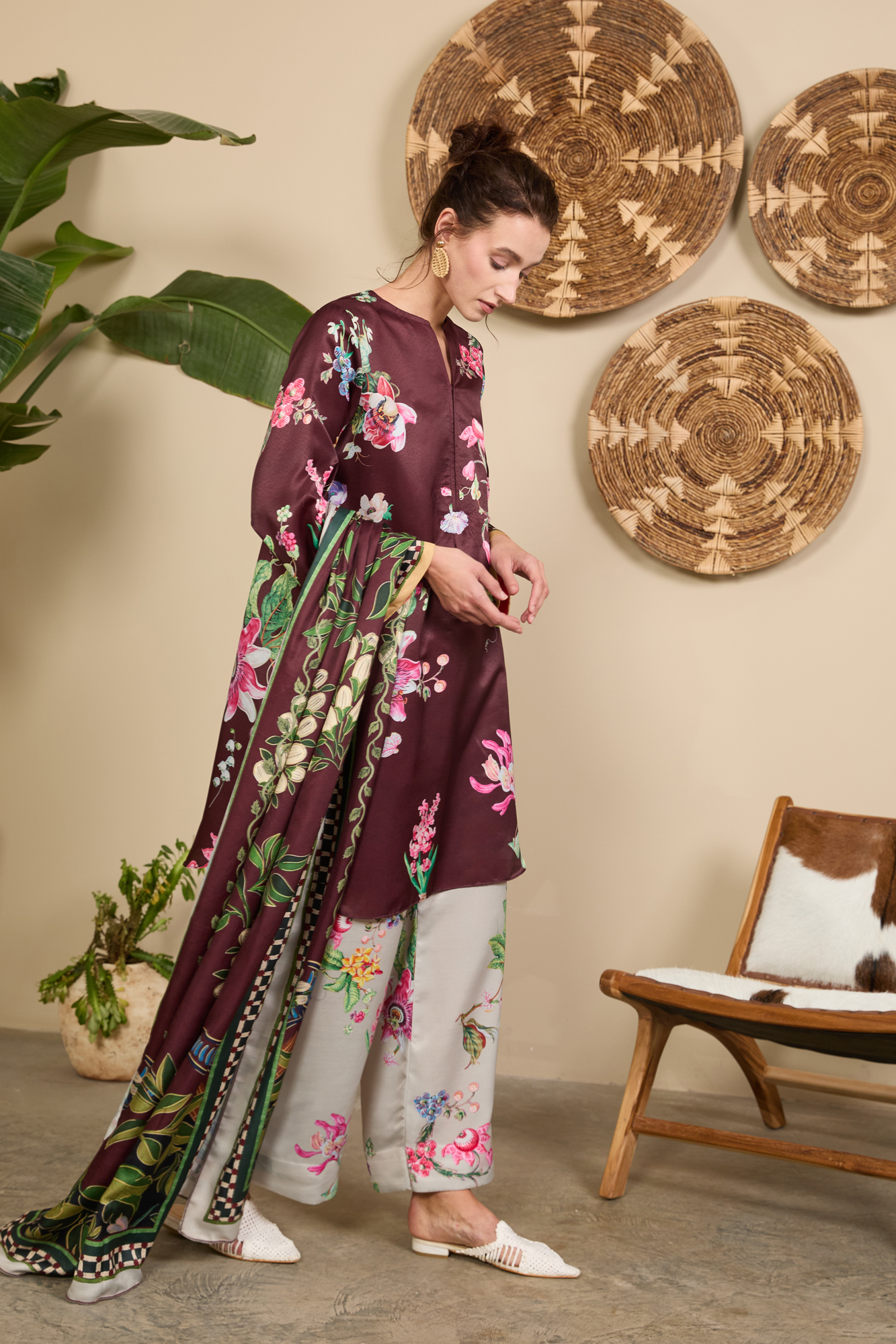 Falak Printed 2pc detail