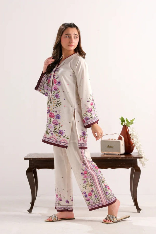 Sannam Digital Print 2pc detail
