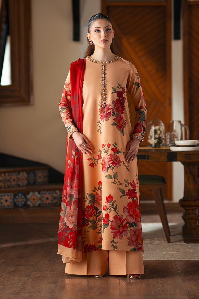 Kaif Printed with Handwork 3pc detail