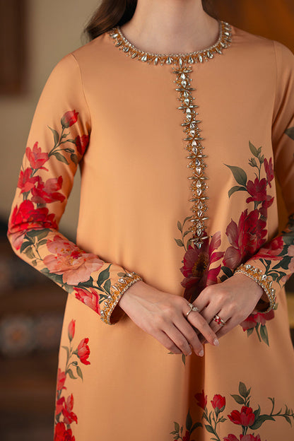 Kaif Printed with Handwork 3pc detail