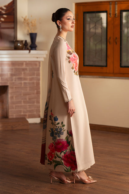 Komal Printed with Handwork 3pc detail