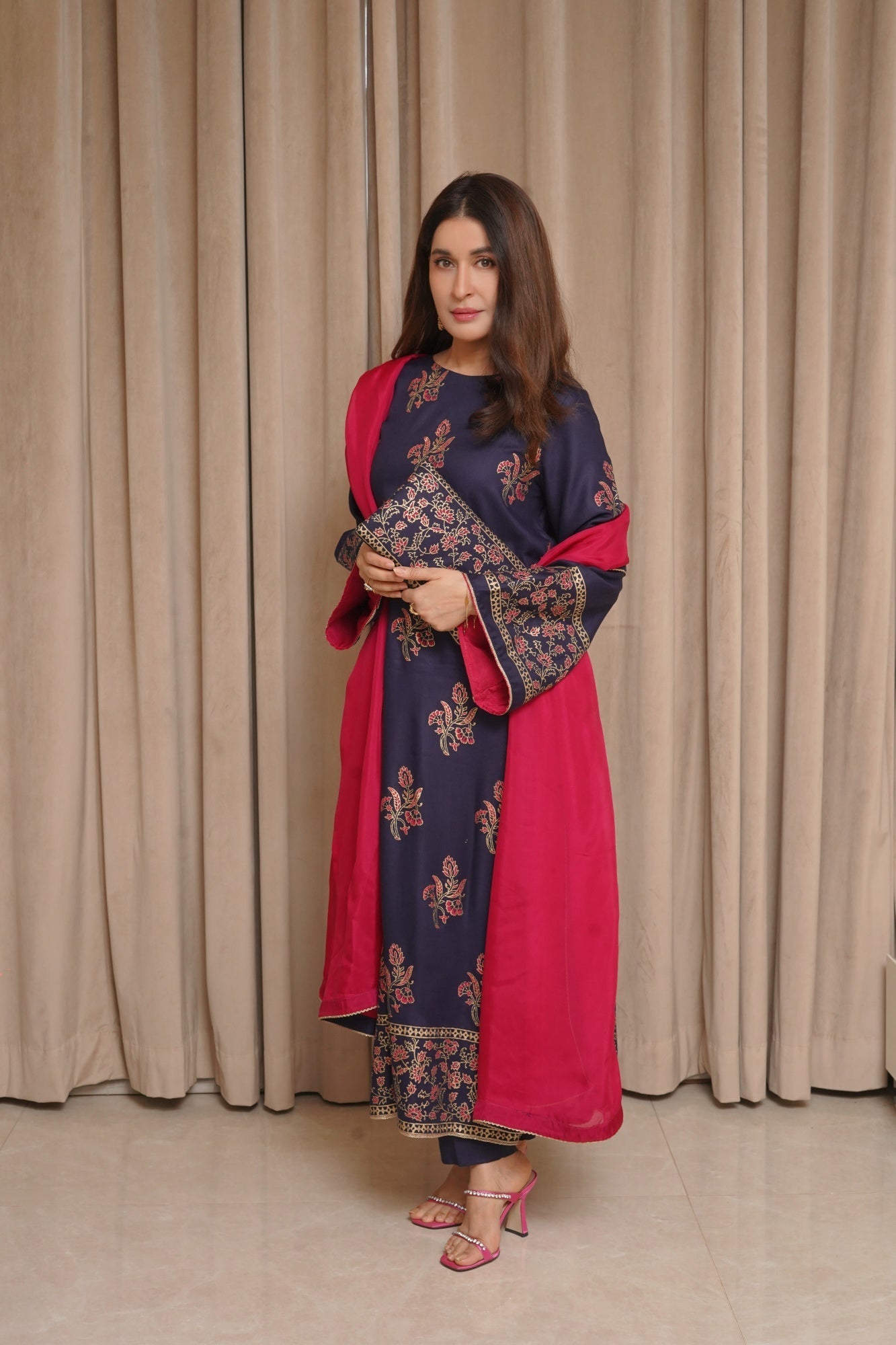 Nafees Printed 3pc