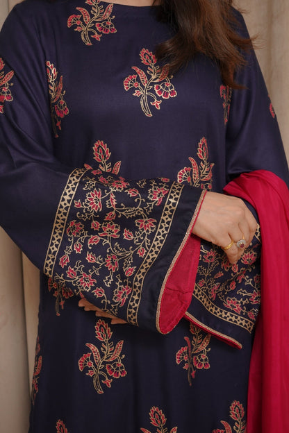 Nafees Printed 3pc