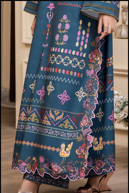 Nusrat Printed 2pc Poly Lawn