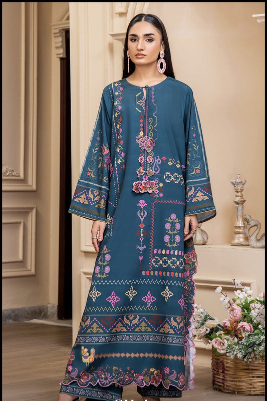Nusrat Printed 2pc detail
