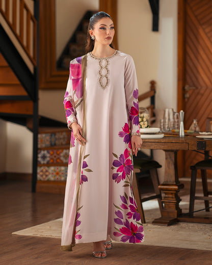 Gulaab Digital with Handwork 3pc front