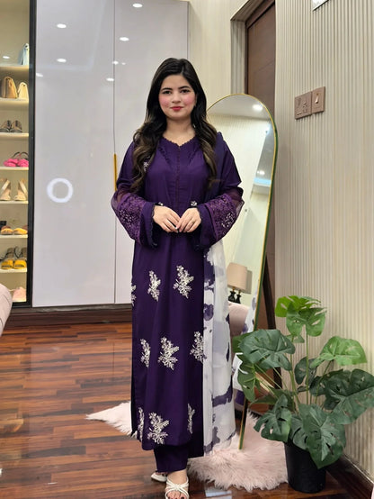 Horiya Dark Purple 3pc